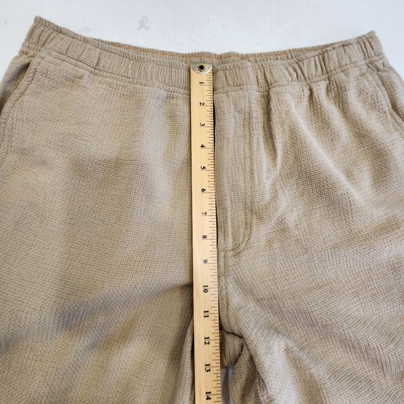 VTG Territory Ahead Pants Men's L Tan 32 Zephyr Cotton Basket-Weave Drawstring - Picture 12 of 15